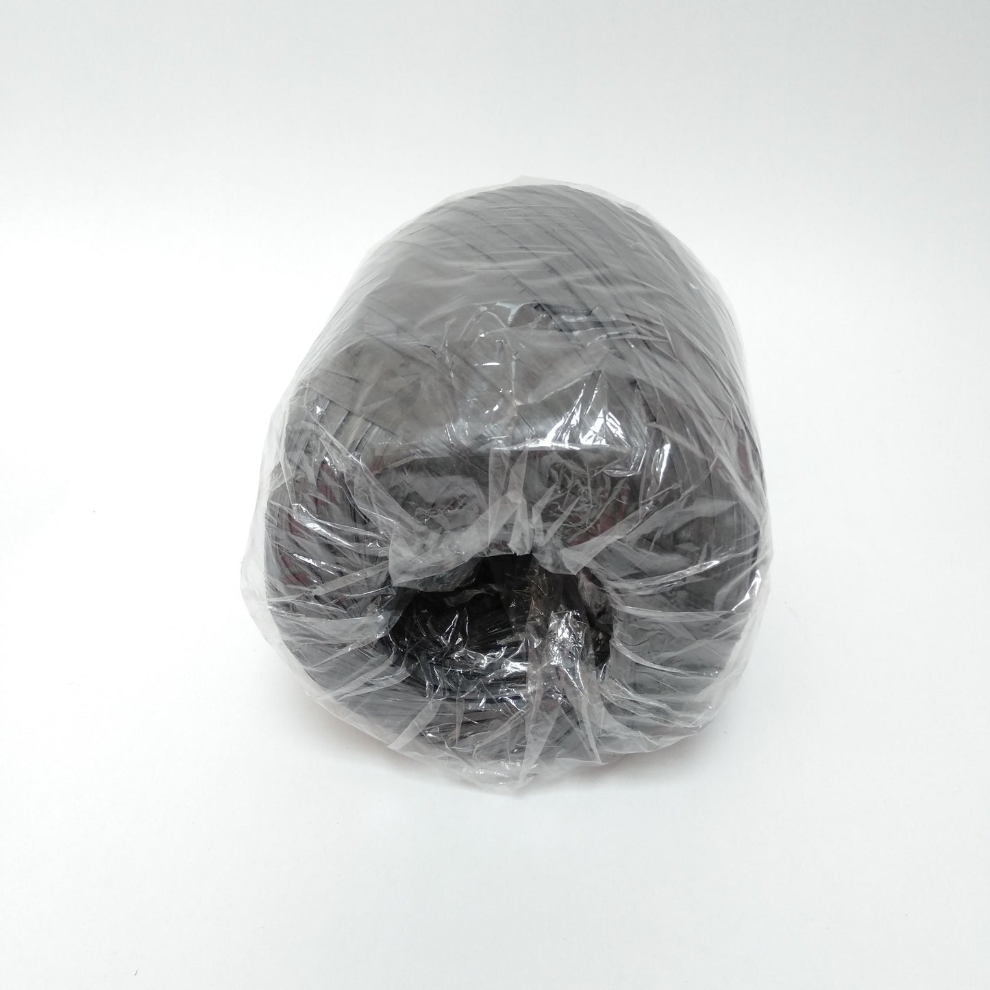 1 KG / ROCKET Tali Rafia Ikat Gulungan Kecil Plastik PVC Hitam Roll