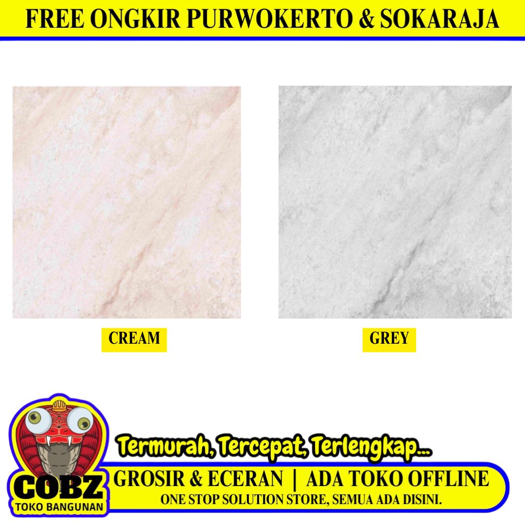 40 CM x 40 CM / ASIA TILE VANCOUVER Keramik Lantai Glossy Dus