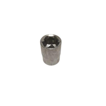 6 PT x 1/2 IN x 19 MM / TM Mata Kunci Sok Shock Socket Chrome