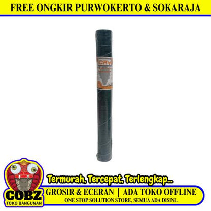 1/4 IN x 1/4 IN x 90 CM x 10 M / CRY Kawat Ram Loket Ayakan Pasir Plastik PVC Roll