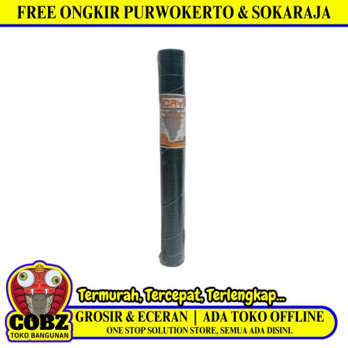 1/4 IN x 1/4 IN x 90 CM x 10 M / CRY Kawat Ram Loket Ayakan Pasir Plastik PVC Roll