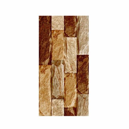 25 CM x 50 CM / UNO Ox ford Keramik Dinding Timbul Matt Brown Dus