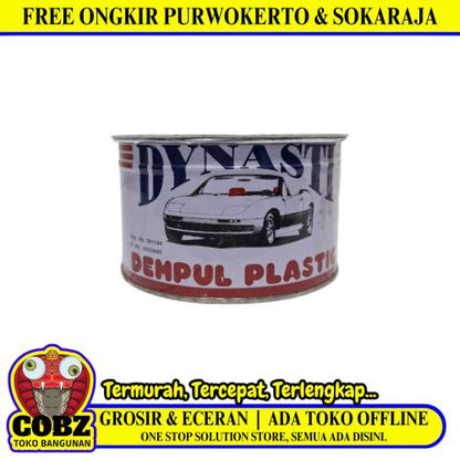 1 KG / DINASTY Dempul Tambal Lubang Plastik Kayu Besi Mobil Kaleng