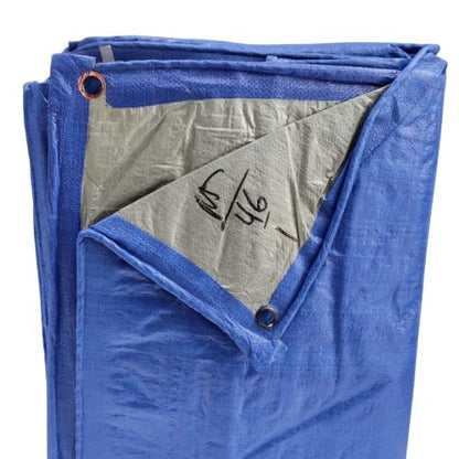 4 M X 6 M / TM A5 Terpal Tarpaulin Tutup Plastik PVC Warna Luar Warna Dalam