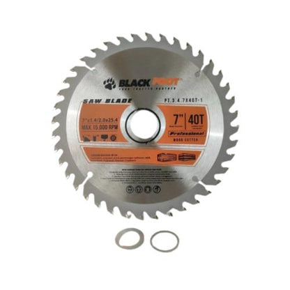 7 IN x T 40 / BLAC FOOT Circular Saw Mata Gerinda Potong Kayu Wood Cutting