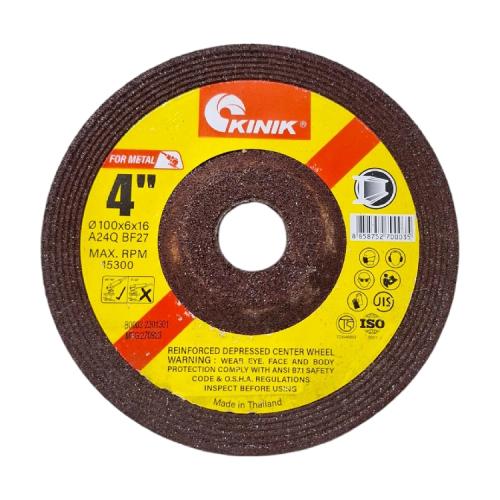 4 IN / KINIK A24Q  Metal Grinding Mata Gerinda Poles Asah Besi
