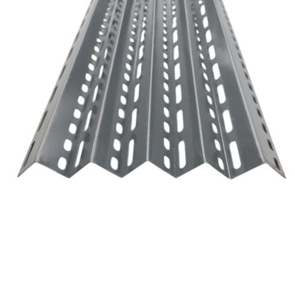 4 CM x 4 CM / TM Siku L Lubang Besi Abu Abu Solid Standard Batang