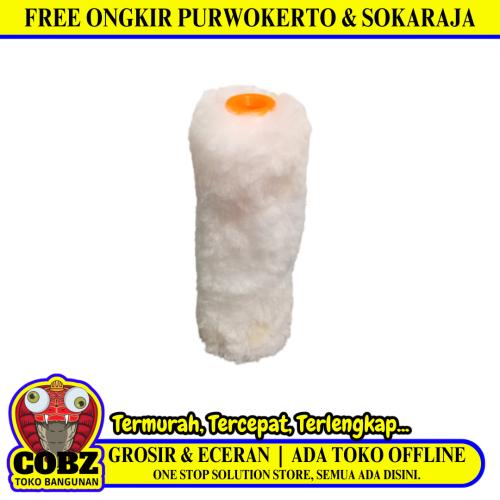 4 IN / NETZ Refill Isi Kuas Busa Roll Cat Tembok Kayu Besi Kecil