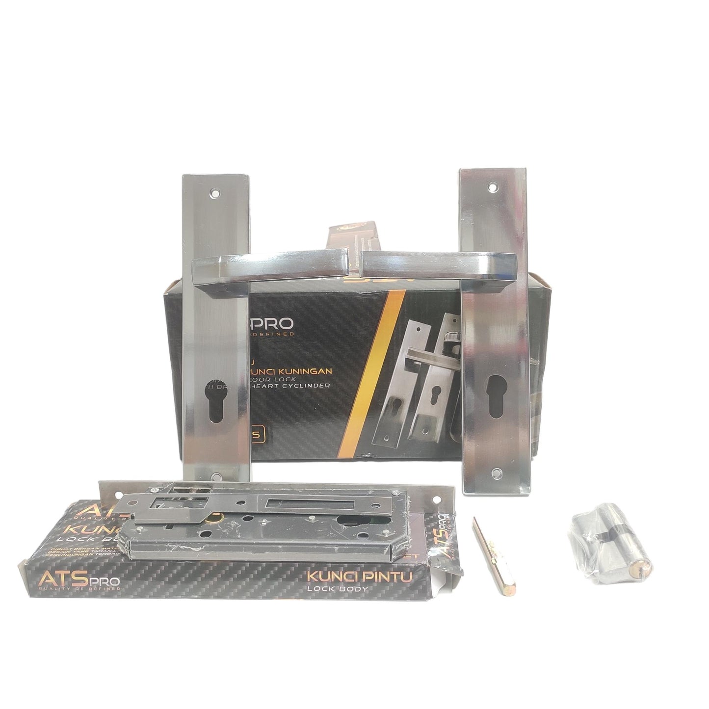 ATSPRO SN / CP Handle Door Lock Tarikan Handle Kunci Pintu Besar Set