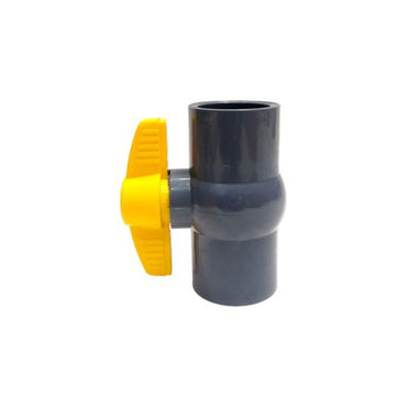 1 1/2 IN / ONDA PVAG Stop Kran Polos Ball Valve Engkol Plastik PVC
