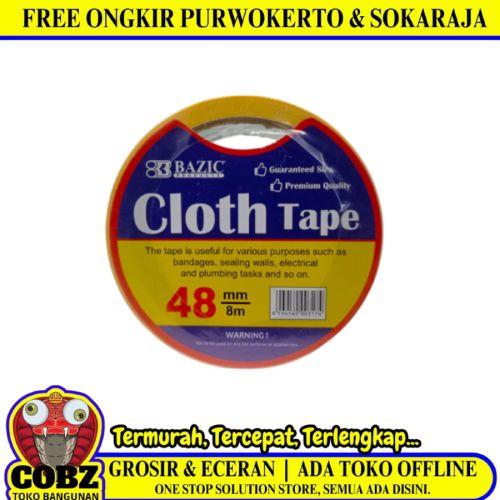 48 MM / BASIC Isolasi Selotip Lakban Stationary Tape Kuning