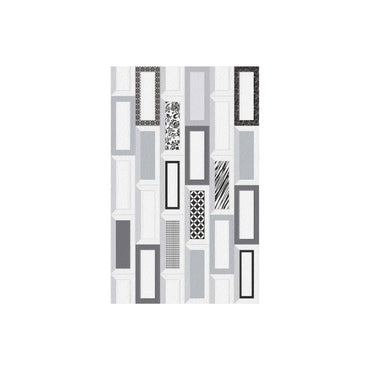 25 CM x 40 CM / UNO MALIBU Keramik Dinding Kamar Mandi Glossy Grey Dus