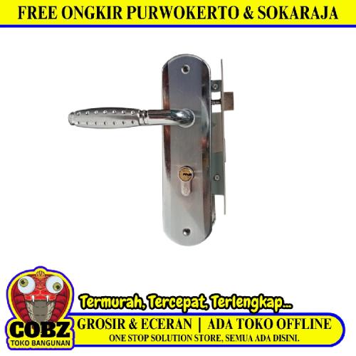 VIPER X 7011(2) SN/CP Handle Door Lock Tarikan Handle Kunci Pintu Tanggung Set