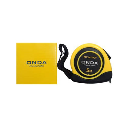 5 M / ONDA MT M-TAP Meteran Alat Ukur Tukang Bangunan Measuring Tape