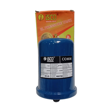 ISCO SC-2L Tabung Pompa Air Otomatis Pressure Tank Semi Jet Pump Ss