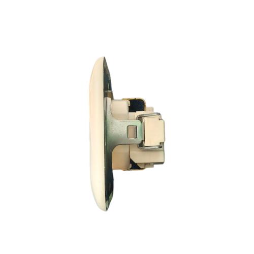 1 LUBANG / PANASONIC WEJP1121-7 Stop Kontak Tanam IB Inbow + Pengaman Putih