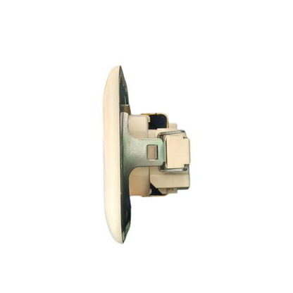 1 LUBANG / PANASONIC WEJP1121-7 Stop Kontak Tanam IB Inbow + Pengaman Putih