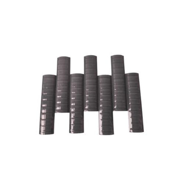 10 CM / TM Kuku Macan Bon Bon Lis Keramik Garis Black Lembar