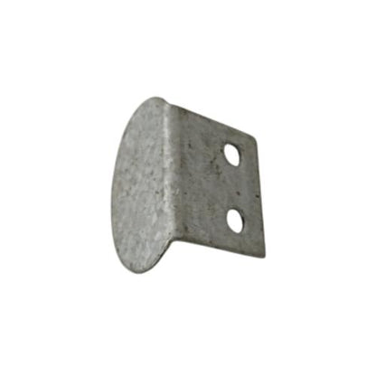 TM Klem Siku L Plat Penjepit Penahan Kaca Cermin Besi Chrome Biji