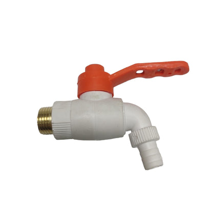 1/2 IN / TURKEY Kran Air Tembok Taman Kamar Mandi Plastik PVC