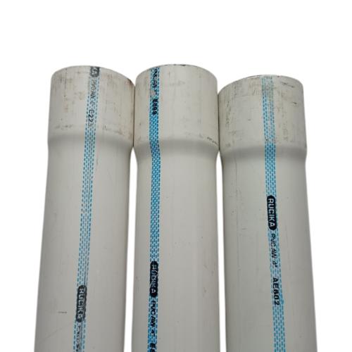 4 IN / RUCIKA WAVIN AW Lis Biru Pipa Pralon Paralon PVC Putih Batang