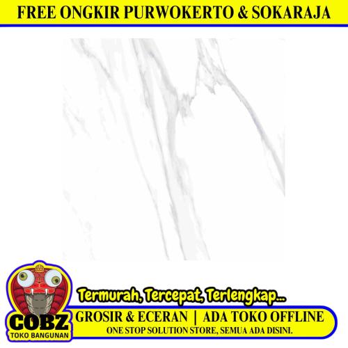 40 CM x 40 CM / ASIA TILE VICENZA Keramik Lantai Rumah Glossy Grey Dus