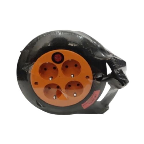 10 M / DEXTA DX-15 Kabel Roll Stop Kontak Colokan Full Tembaga Standar