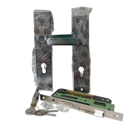 THS DH-913 SN/CP Handle Door Lock Tarikan Handle Kunci Pintu Besar Set