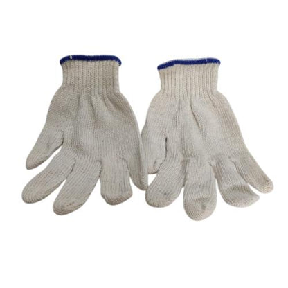 BLUE RABBIT Sarung Tangan Benang Rajut Kain Tukang Kerja Proyek Sepasang