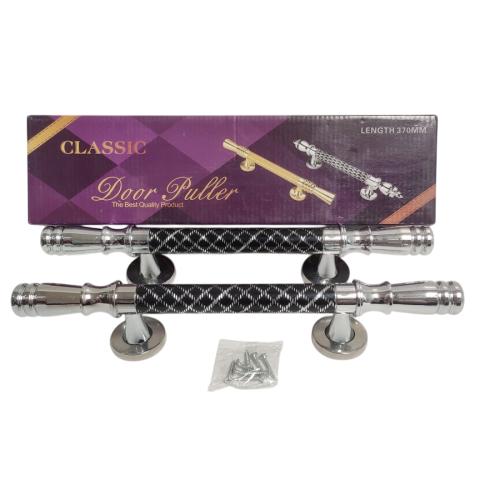 37 CM / CLASSIC Tarikan Pegangan Pull Handle Pintu Stainless Hitam Set