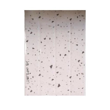 25 CM X 50 CM / UNO Reno Keramik Dinding Timbul Glossy Grey Dus