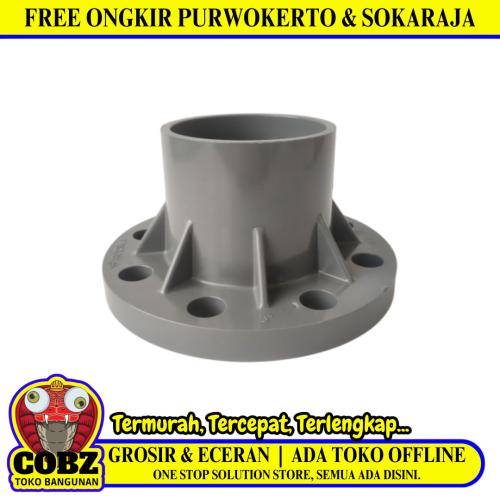 3 IN / RUCIKA AW Flange Plendes Sambungan Fitting Pipa PVC