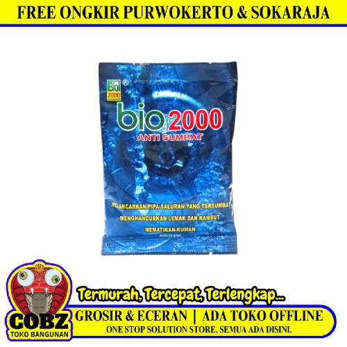 BIO 2000 Anti Sumbat Pembersih Saluran Pipa WC Mampet