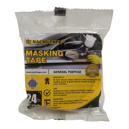 24 MM / NACHI Isolasi Selotip Lakban Kertas Masking Tape
