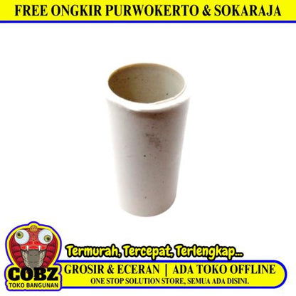 5/8 IN / TM Sok Shock Socket Sambungan Fitting Pipa Listrik PVC Putih