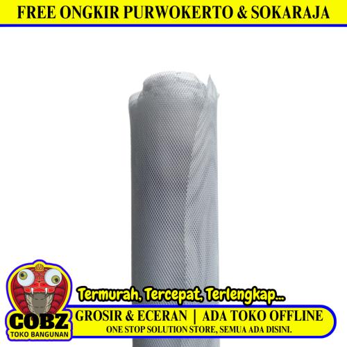 100 CM / TM Strimin Nyamuk Kawat Parabola Baja Abu Meter