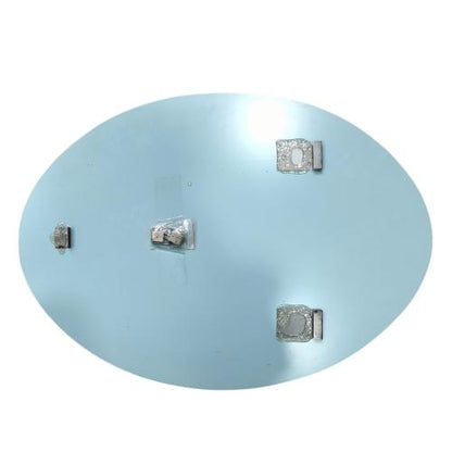 50 CM x 70 CM / COBZ Cermin Wastafel Kaca Kamar Mandi Oval Telor Set