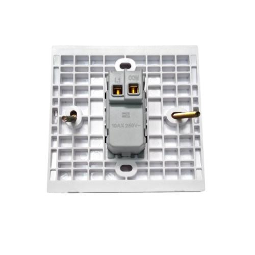 KAWACHI SW01 Saklar Tunggal Single Engkel 1 Gang Tanam IB Inbow Putih