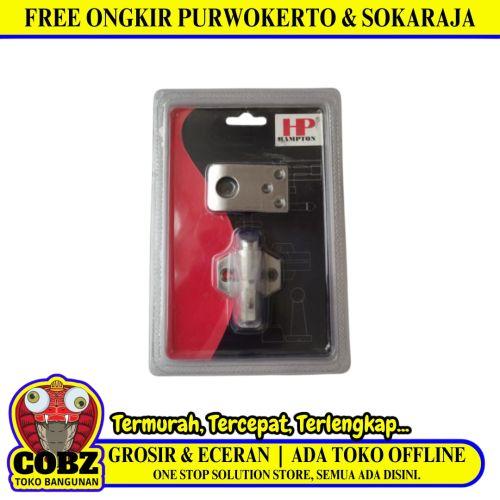 HAMPTON Spring Knife Grendel Kodok Pengunci Jendela Besar SS Silver