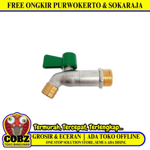 1/2 IN / ONDA Kran Air Tembok Taman Bola Ball Valve Stainless