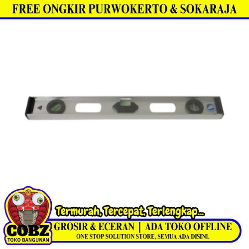 18 IN / FREDER Penggaris Waterpass Alat Ukur Kemiringan Magnet