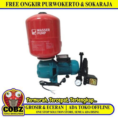WASSER PC 280 EA Pompa Air Sumur Dalam Jet Pump Otomatis Set