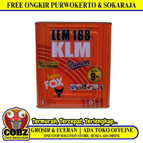 9 KG / FOX YUNIOR Lem Kuning Aibon Untuk Kayu Plastik Karet Kulit Kaleng