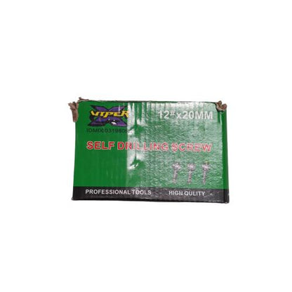 #12 x 20 MM / VIPER Roofing Baut Sekrup Atap Baja Ringan Kuning Dus