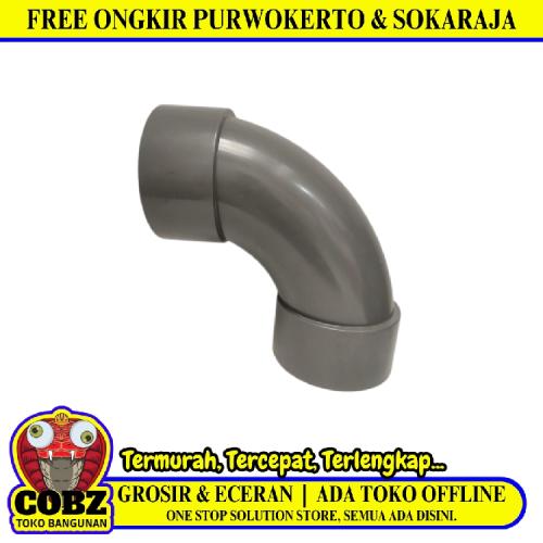 6 IN / RUCIKA D-LL Elbow Knee Keni Large Radius Fitting Pipa PVC