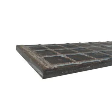 10 CM X 60 CM / VIVA List Granit Lantai Dinding Tangga Hitam Lembar