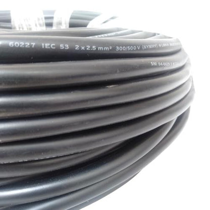 2 INTI x 2.5 MM / TM NYMHY Serabut Kabel Tembaga SNI Hitam Meter