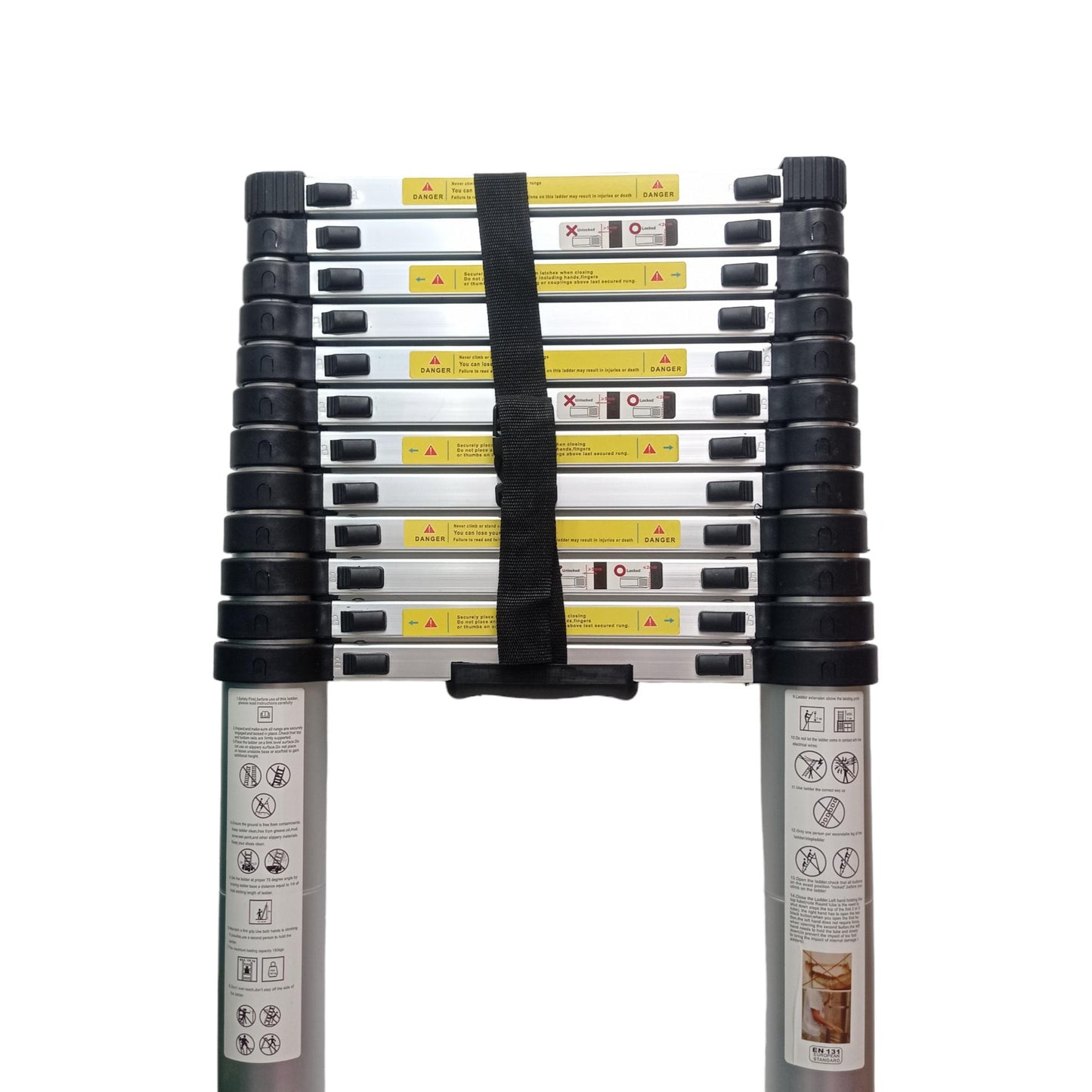 500 CM / BOWEITI 01 Tangga Lipat Teleskopik Aluminium Multifungsi Set