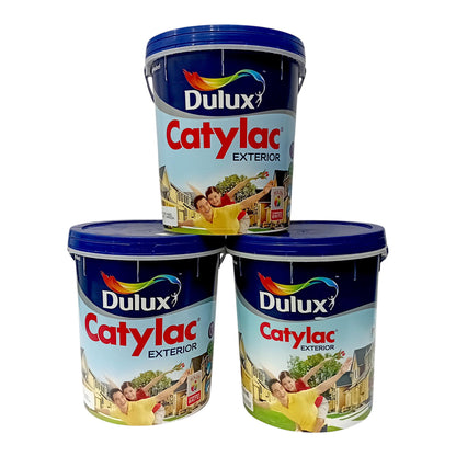 5 KG / DULUX CATYLAC EXTERIOR Cat Tembok Beton Plafon Wall Paint Galon