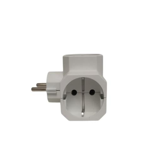 3 LUBANG / MIKOTEK Steker Stop Kontak Colokan Serbaguna 3 in 1